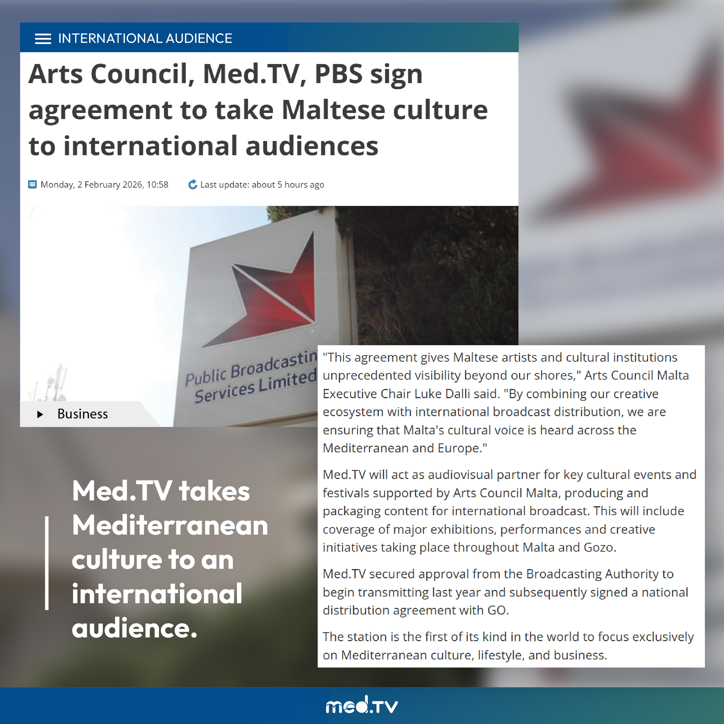 WEBSITE - Article Med.TV